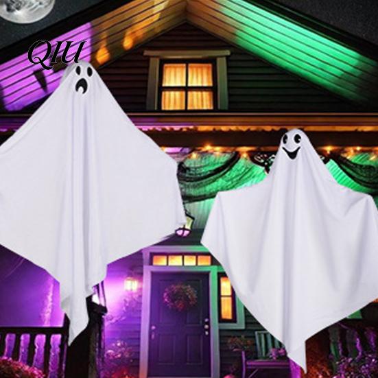 Elegant Swaying Ghost Decoration Halloween Hanging Outdoor Decoration, Cute Flying White for Indoor Courtyard Front Yard, Porch, Patio, Lawn, Garden,