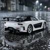 JDM 1:24 Mazda RX7 RX-7 FD3S VeilSide Fortune Fast & Furious: Tokyo Drift Legierung Metall Druckguss Modellauto Heimdekoration Schreibtisch