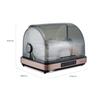 40L Desktop UV Disinfection Cabinet Household Tableware Drying Machine Small Multifunctional Sterilization Equipment