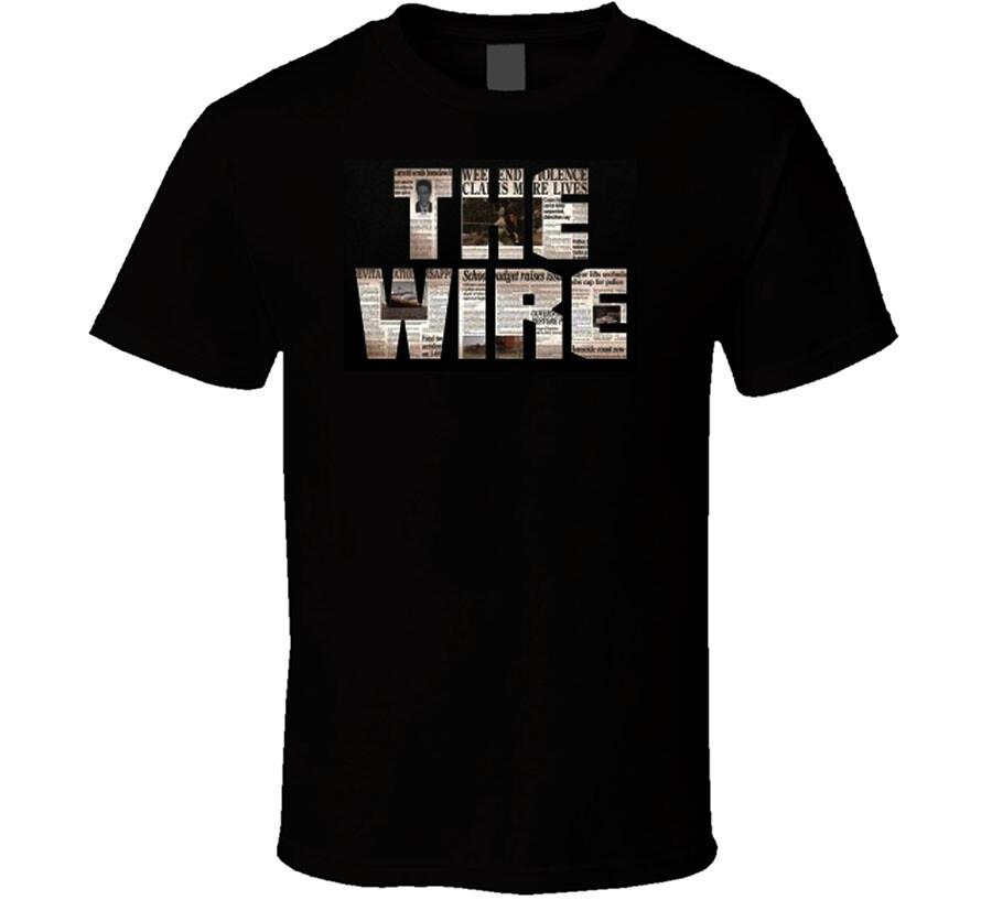THE WIRE TV Series Logo tee shirt S