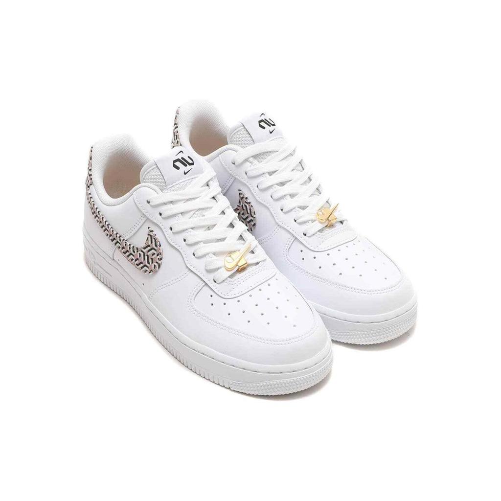 Nike Air Force 1 LX United in Victory - Baskets Blanches pour Femmes Chanvre Noir Sommet-Blanc DZ2709-100