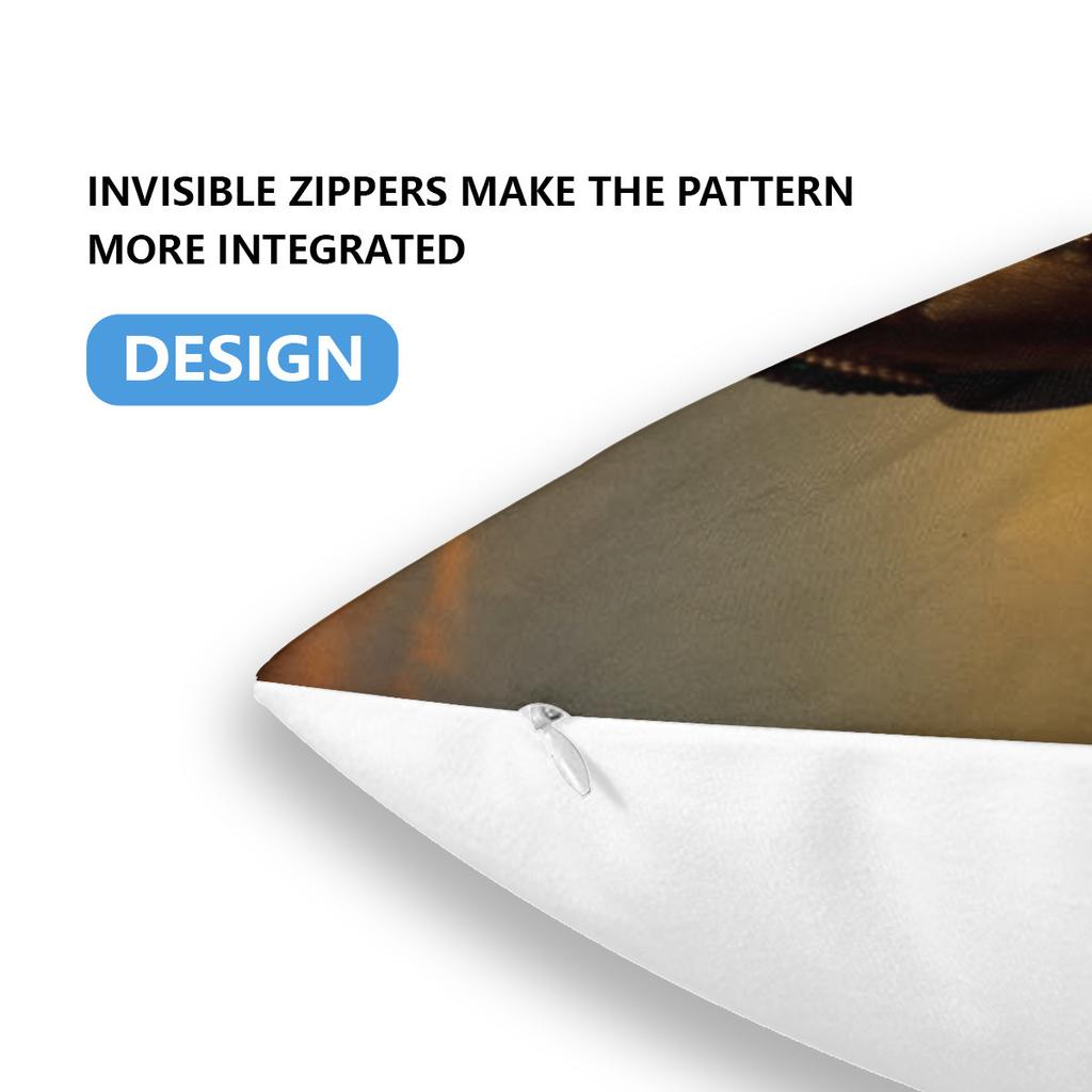 3D Quilt Cover Digital Printing, Three-Piece Buddha Statue