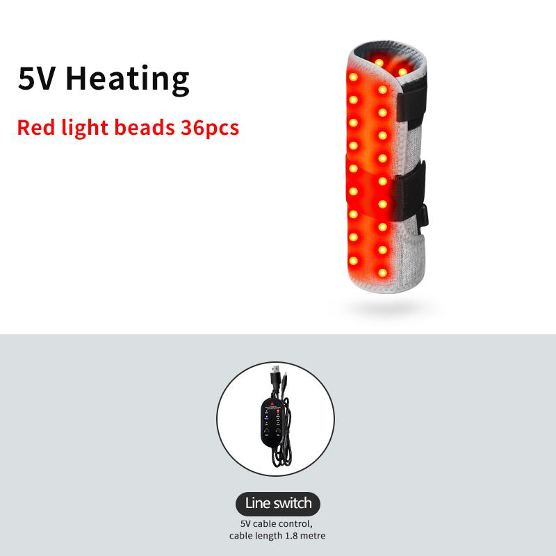 3 Heat Settings Women and Men Wrist Heating Pad Heated Hand Wrap Wrist Warmer USB Electric Heated Wrist Brace