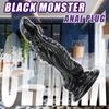 Alien Schwarzer Dildo Anal Plug für weibliche Masturbation