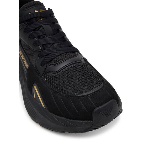 Мужские кроссовки EA7 Emporio Armani X8x178 xk382 m701 чёрные