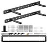 Floating Shelf Brackets 2 Pcs, 150 Lbs/68 Kg Weight Capacity, 22x6.2x1.5 Inch / 558.4x157.4x38.1 Mm, Heavy Duty Hidden Shelf Brackets Support