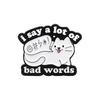 Mental Health Animal Enamel Pins Go Away I'm Introverting It Is What It Is And It's Autism Brooches Lapel Badge Jewelry Gifts
