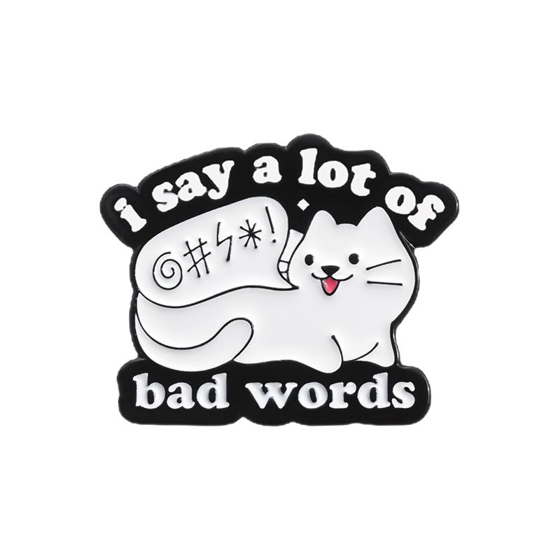 Mental Health Animal Enamel Pins Go Away I'm Introverting It Is What It Is And It's Autism Brooches Lapel Badge Jewelry Gifts