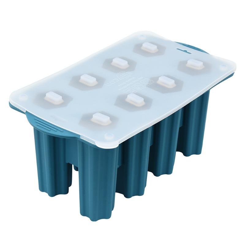 

Silicone Ice Cube Tray Mold Old Popsicle Ice Cream Pineapple Mold Homemade Cream Ice Cream Tray темно-синього кольору
