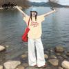 MJ STYLE Women's Pure Cotton Short Sleeve T-shirt