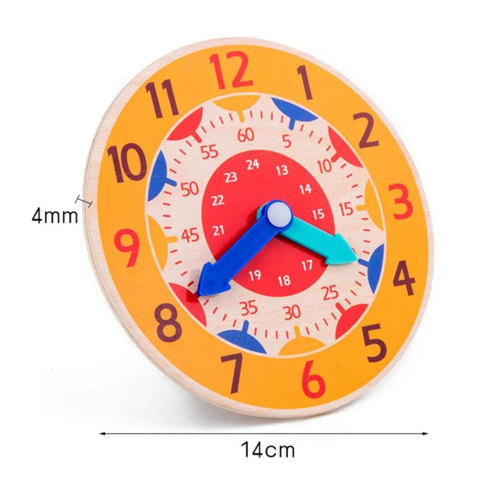 

Монтессори Детские Часы Игрушки Когнитивные Цифровое Время Веселые Обучающие Игры Часы Раннее Обучение Развивающие Игрушки для Детей оранжевый