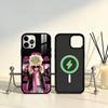 Sängerin Poshlaja Molli Handyhülle Für iPhone17,16,15,14,13,12,11 Plus,Pro Max Magnetisch Für Magsafe Kabelloses Laden