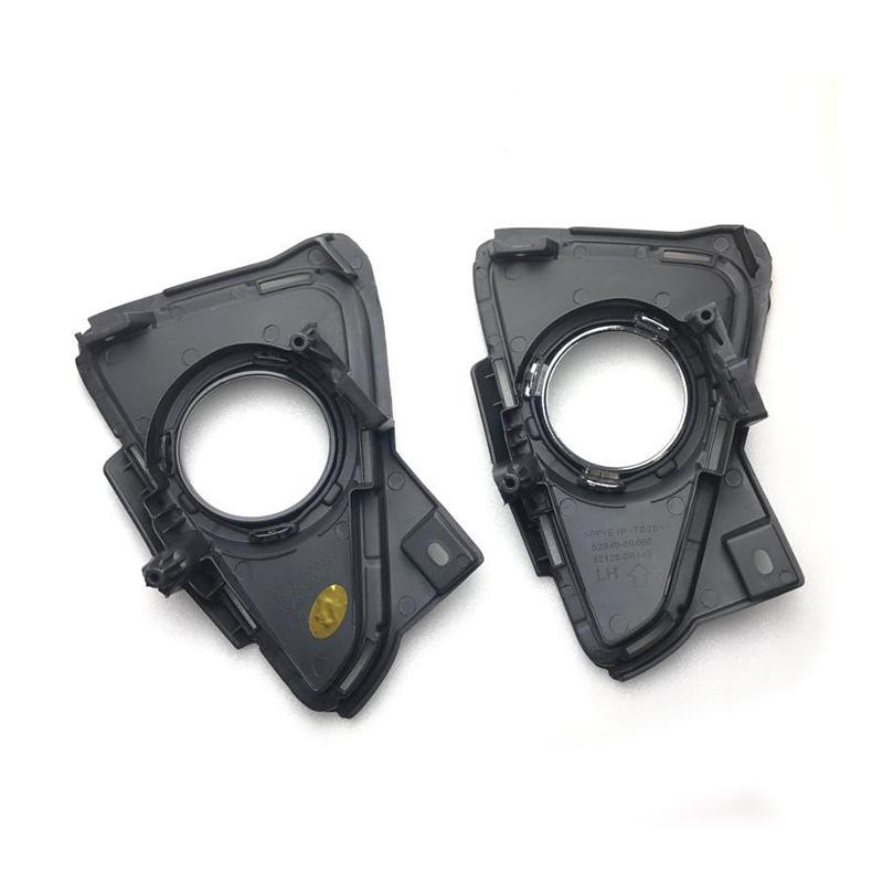 For Toyota RAV4 2016 2017 2018 2019 Car Front Bumper Fog Light Frame Trim Cover Daytime Running Lamp Hood Cap