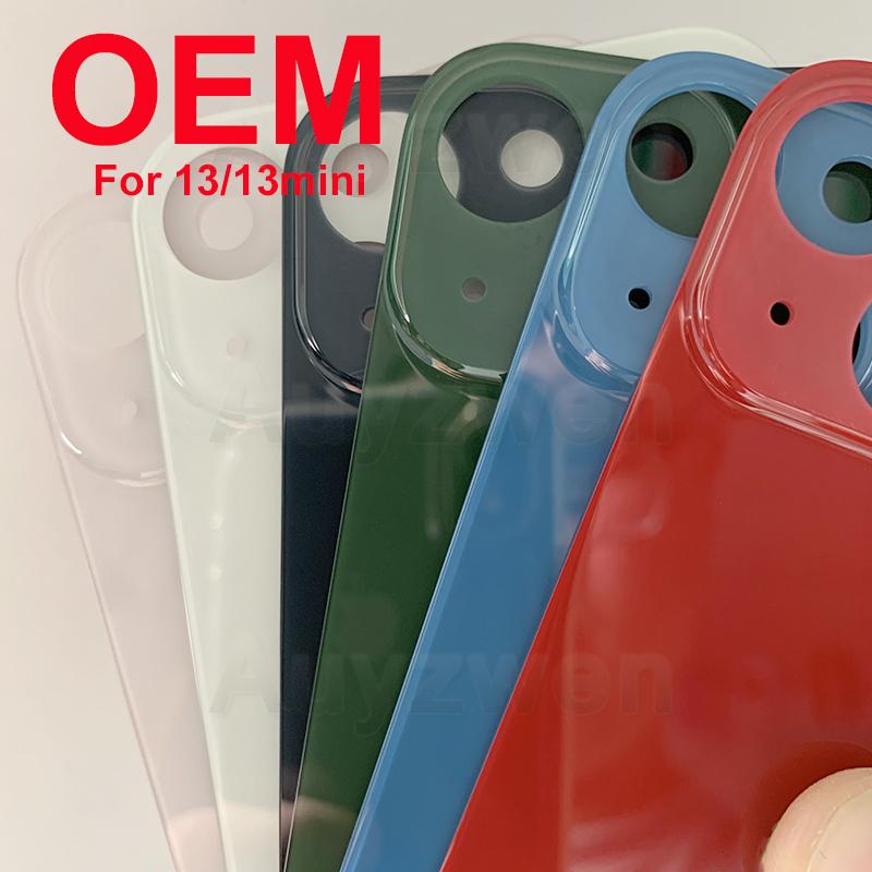 

1 шт. OEM Заднее стекло для iPhone 13 13mini (все операторы) с клейкой лентой 3M и набором инструментов для ремонта For 13mini 5.4inch синий