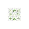 Beverly Studio Ghibli My Neighbor Totoro Square Stamp, Check Stamp, Acrylic, CK9-003