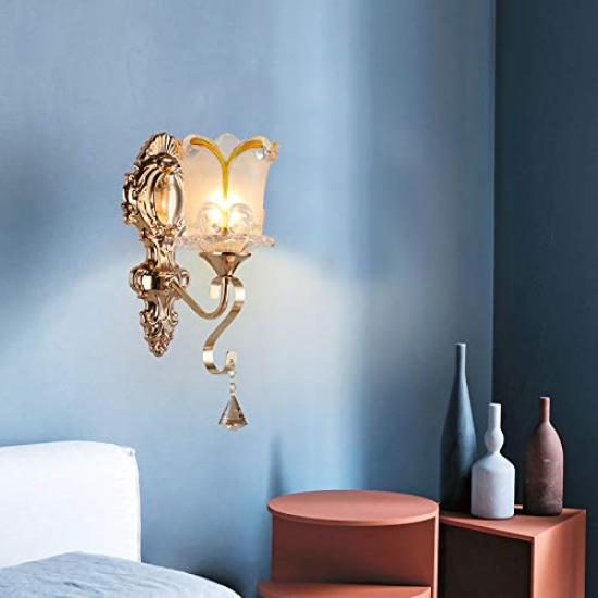 Chikazari Bracket Wall Light, E14 Base, Glass Lampshade, Cute Lamp, Indirect Lighting, Wall-Mounted, Living Room, Indoor Lighting, Bracket Light,