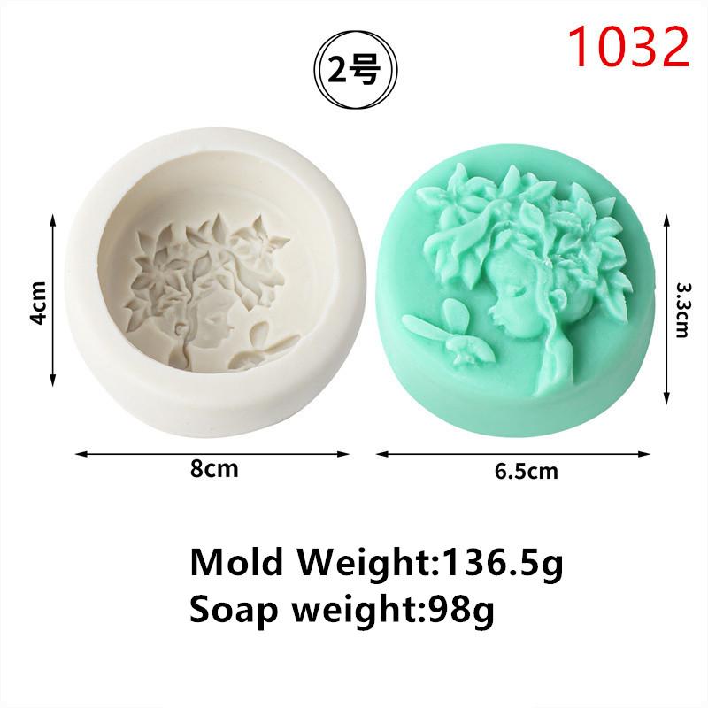 

Forest Girl Flower Fairy Silicone Soap Mold DIY Elf Angel Girl Candle Resin Plaster Handmade Soap Wax Clay Art Craft Home Decor