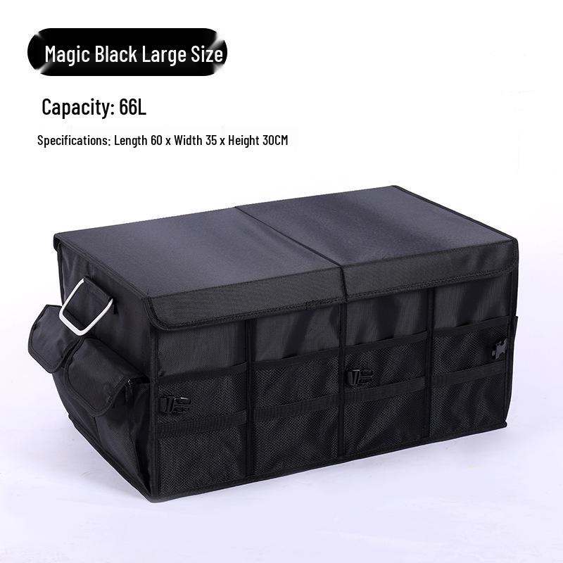 Large Capacity Folding Car Trunk Organizer & Storage Box
