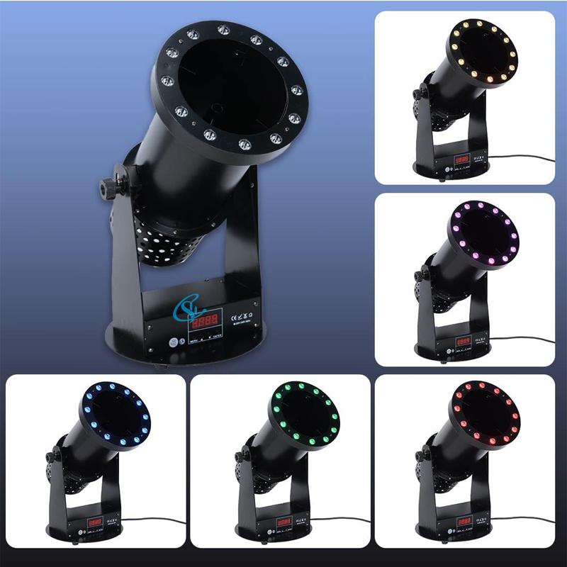 High Quality 1500W LED Electric Confetti Blower Machine Professional Confetti Cannon Machine for Stage Wedding Show