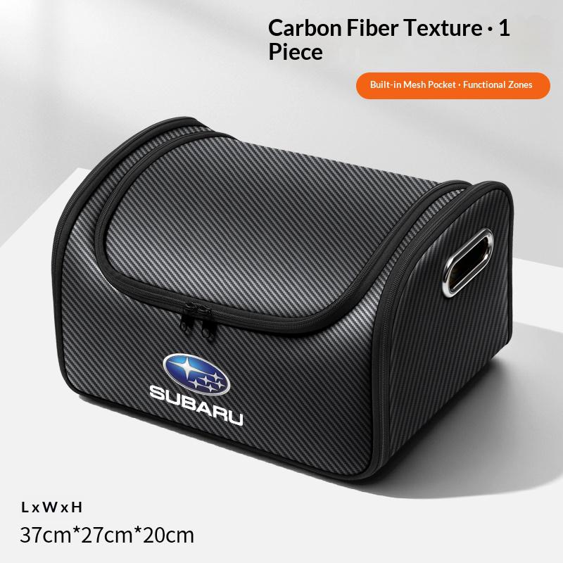 Autokrabice organizér do kufru z kůže Tailbox úložná taška pro Subaru Outback Brz Wrx Xv Ascent Forester Impreza Legacy