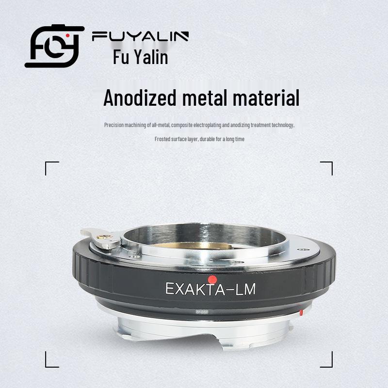 EXA-LM Lens Adapter for Converting Exakta EXA Lenses To Leica M-mount Cameras.