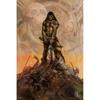 Frazetta Barbarian Wood Wall Art