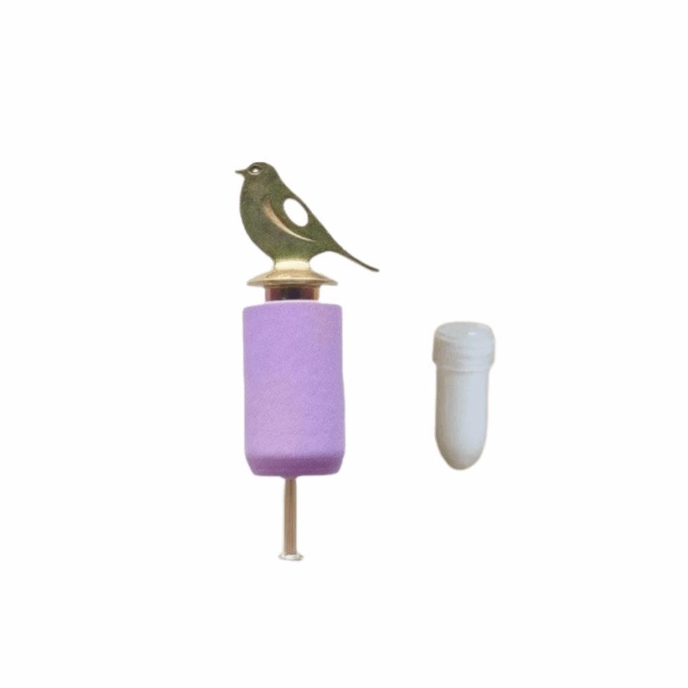 Realistic Bird Training Whistle Wooden Bird Caller Creative Sound Maker Bird Watching фиолетовый