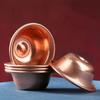 7-teiliges Kupfer-Opferschalen-Set Buddhistische Wasserschale für Tempel, Zuhause, Yoga-Raum-Dekor Feine Handwerkskunst Glatt Verschleißfest