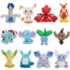 Lucario Greninja Riolu Pokemon Plush Doll Oddish Wooper Mimikyu Blaziken Skitty Leafeon Sylveon Soft Peluche Stuffed Toy Gift