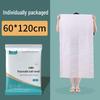 100 Large Disposable Compressed Bath Towels for Travel, Hotel, and Business Trips