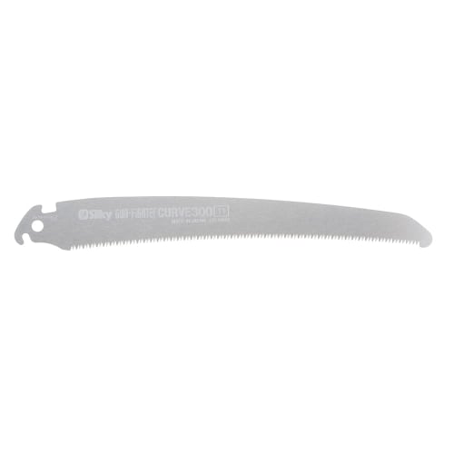 Silky Gunfighter Curve 300 Sheath Saw with Replacement Blade 473-30, Ideal for Civil Engineering and Bamboo Cutting