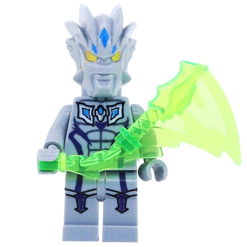 Figurine Blocuri de Construcție Set Păpuși Asamblare Particule Mici Cu Geantă Arme