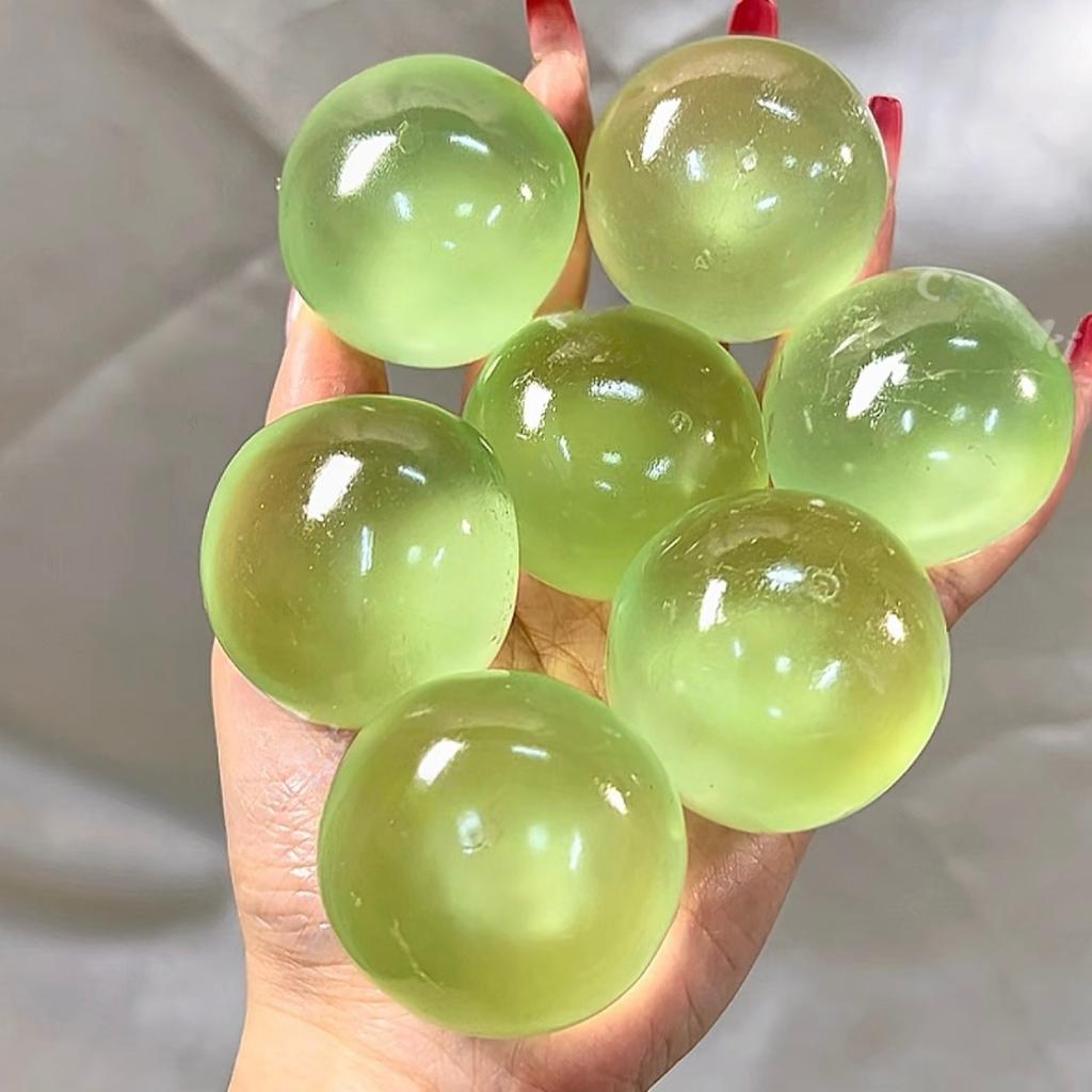 Pink Maltose Squishy Toy Cute hi Anti Stress Fidget Toy Soft Simulated Pink Transparent Ball Quick-rebound Decompression Toy
