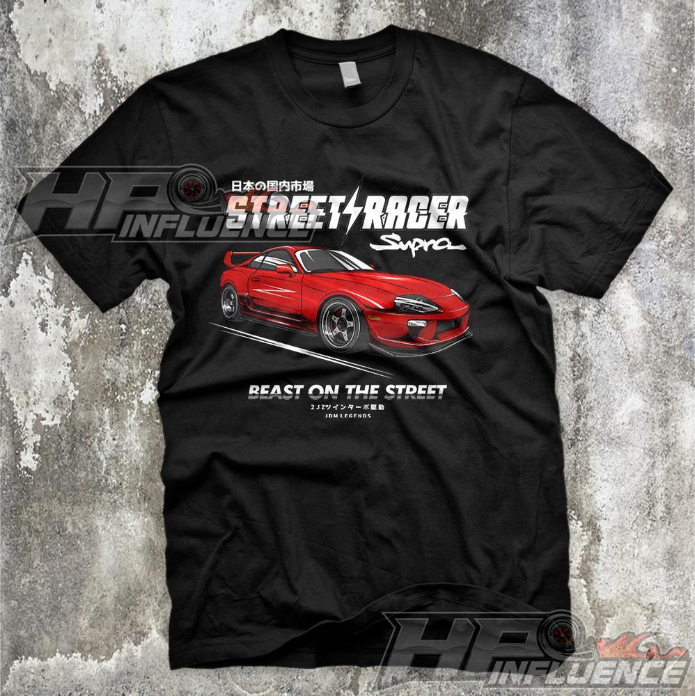 

Футболки Jdm Car Supra Street Racer Supra Mk4, автомобильные автомобильные футболки унисекс