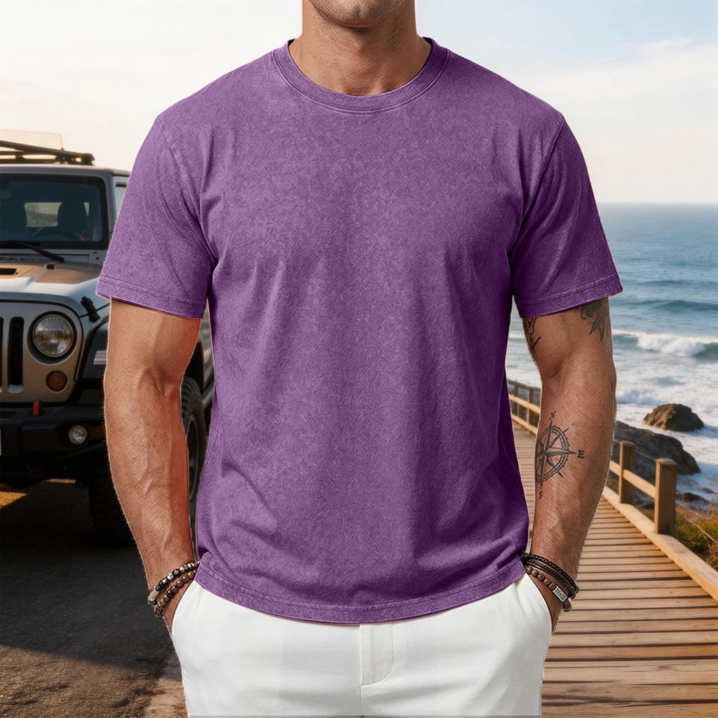 Men's T-Shirts Oversized Unisex Baggy Tops Heavy Cotton T Shirts For Men Loose Fit Vintage Casual Streetwear Gym Tee