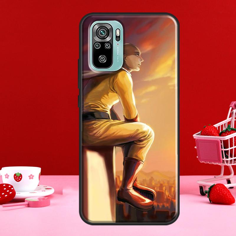 One Punch Man Anime For Redmi Note 10 Pro Case For Redmi Note 11 Pro Note 8 9 Pro 9S 10S 11S 9C 9A 9T Cover
