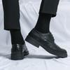Brogues alla moda, scarpe casual da uomo in pelle, mocassini, scarpe a blocchi cucite a mano, design lusso s, scarpe sociali, slip-on