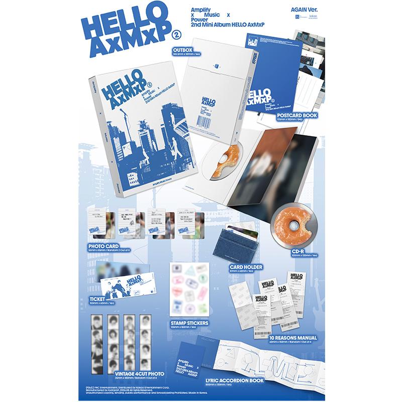 [Pre-order]AxMxP - 2ND MINI ALBUM [HELLO AxMxP]