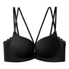 1118 Traceless Steel Rim Front Buckle Bra, Small Breasts Show Large Collection, Double Breasts, Beautiful Back Underwear, Women's Medium Thickness
