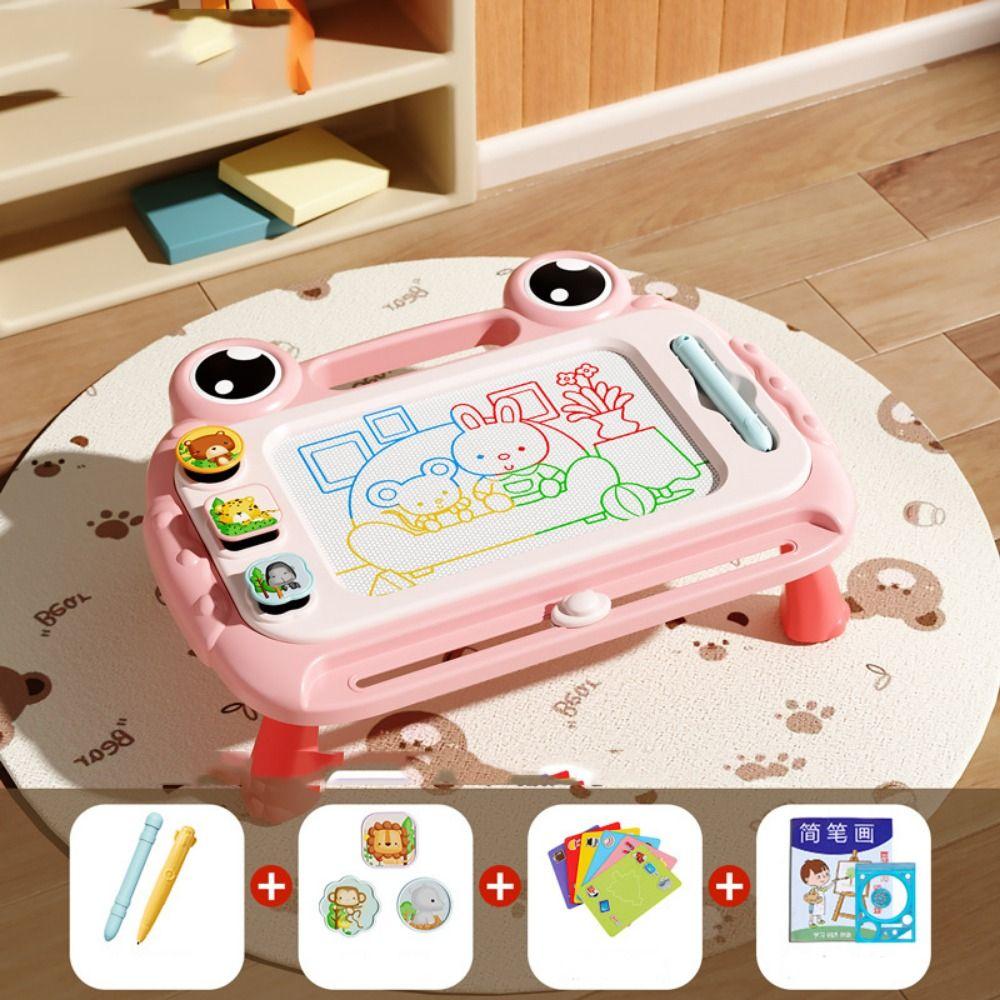 Frog Doodle Board Toy Writing Erasable Magnetic Graffiti Board Magnetic Drawing Board  Kindergarten