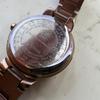 Used Working item Citizen xC Eco Drive pink gold wristwatch with box extra frames available
