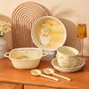 Cute Duck Cartoon Ceramic Dinnerware Set