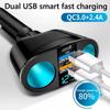 Voltage Monitoring Car Mobile Phone Charger
