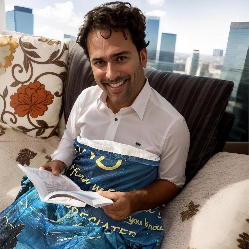 Family Gift Blanket for Fathers Day  Anniversary Thanksgiving  Perfect for Dad Mom Grandpa Grandma Uncle  Aunt