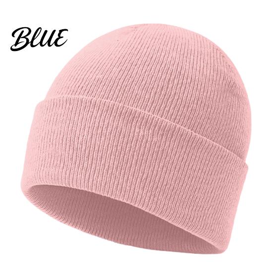 Casual Outing Hat Knitted Winter Hat Unisex Thick Thermal Skull Cap Cozy Windproof Soft Polyester Warm Knit for Men Women Outdoor Hiking Jogging