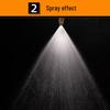 304 Stainless Steel 65° Flat Fan High-Pressure Spray Nozzle