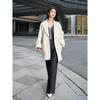 EP YAYING Women's Silk Wool V-Neck Knit Cardigan