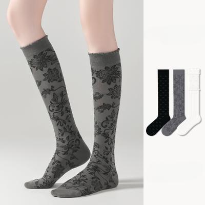 2025 New Style, Retro, Lace Calf Socks, Design Sense, Japanese, Lolita Women's Socks, Socks