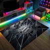 Bayern Munich Design Crystal Velvet Carpet Cozy Non?Slip Printed Rug For Bedroom Living Room Entrance