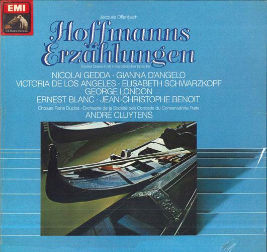 

LP Record JACQUES OFFENBACH Hoffmanns Erzahlungen Grosser Quer 1C0611019671 HIS MASTERS V Germany Classical Used